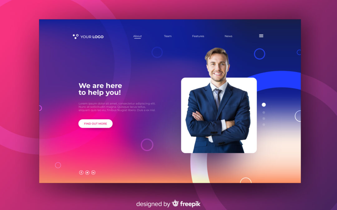 موقع شخصي – تصميم تجريبي