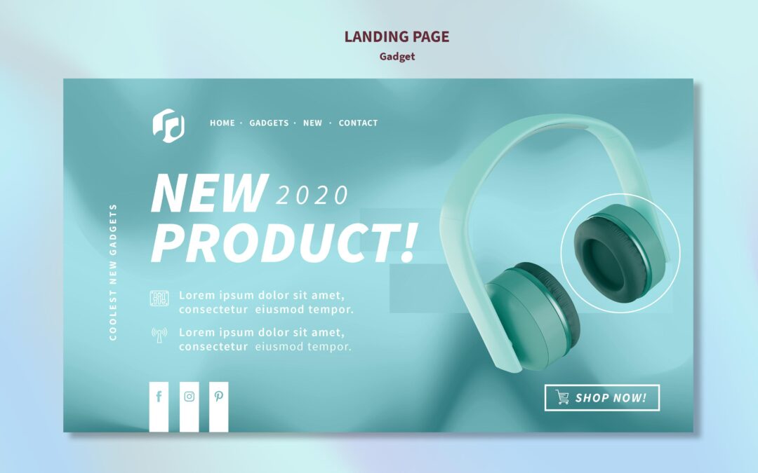 لاندينج بيج منتج – تصميم تجريبي